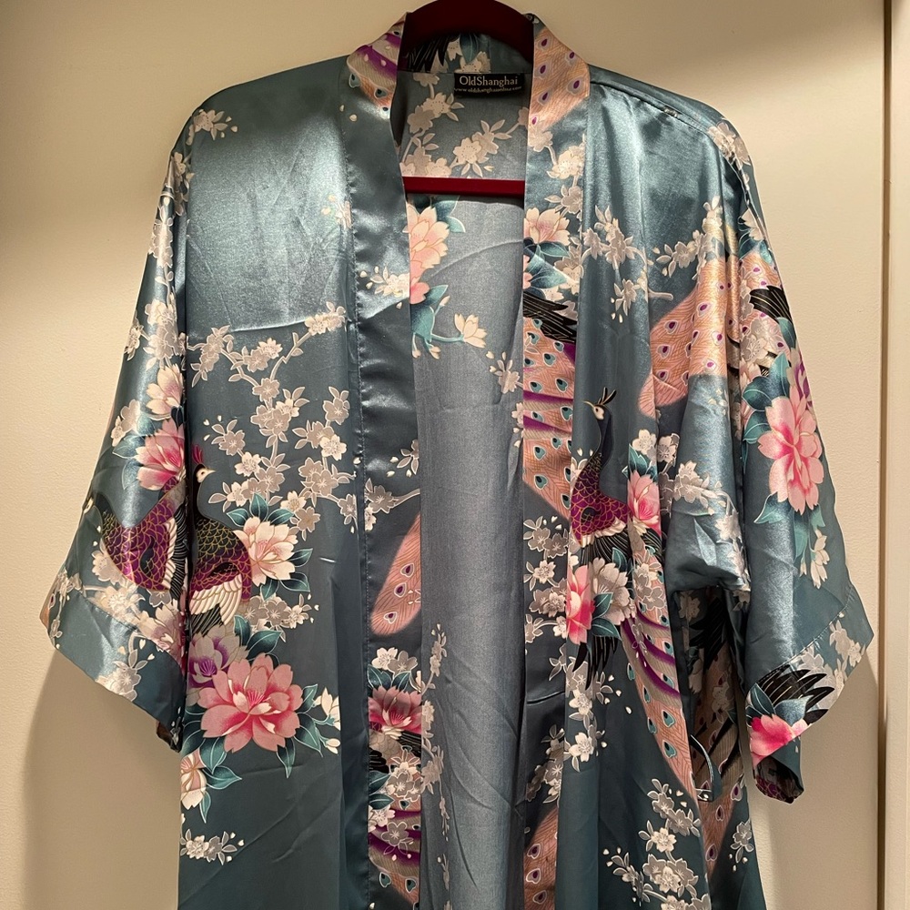 Silk Satin Robe